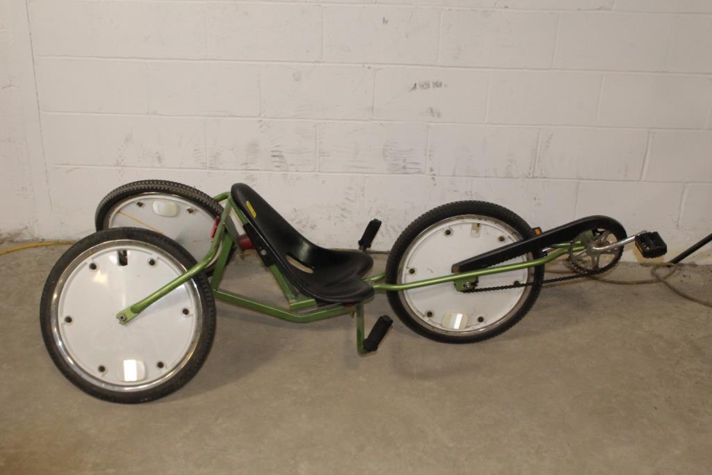 Recumbent Tricycle Property Room