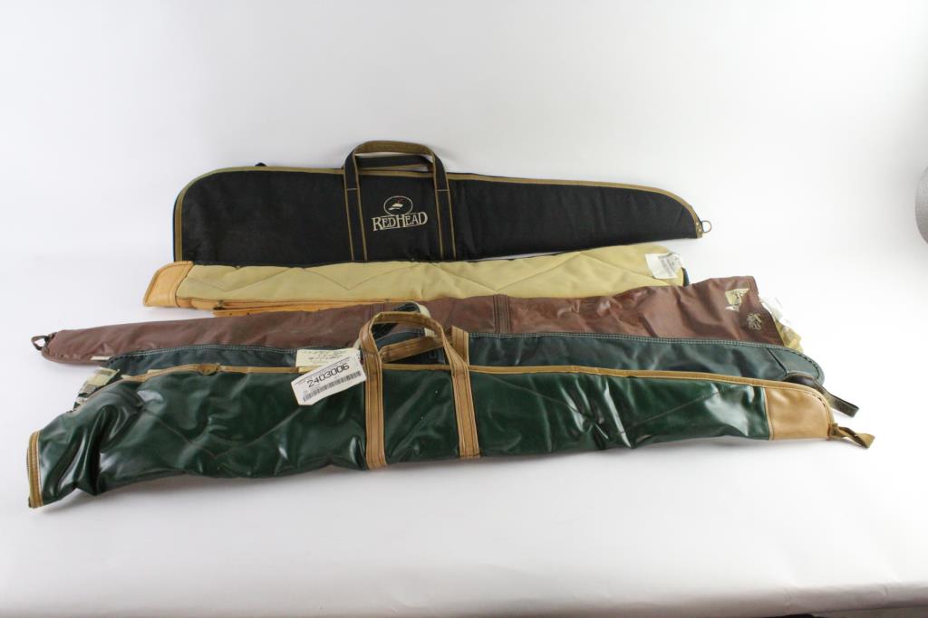 Red Head Soft Shell Rifle Carrying Case And More, 5 Pieces Property Room