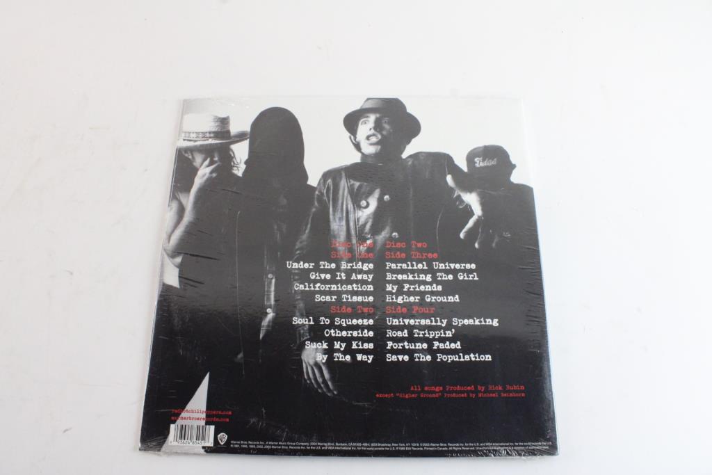 Red Hot Chili Peppers Greatest Hits Vinyl Record Property Room