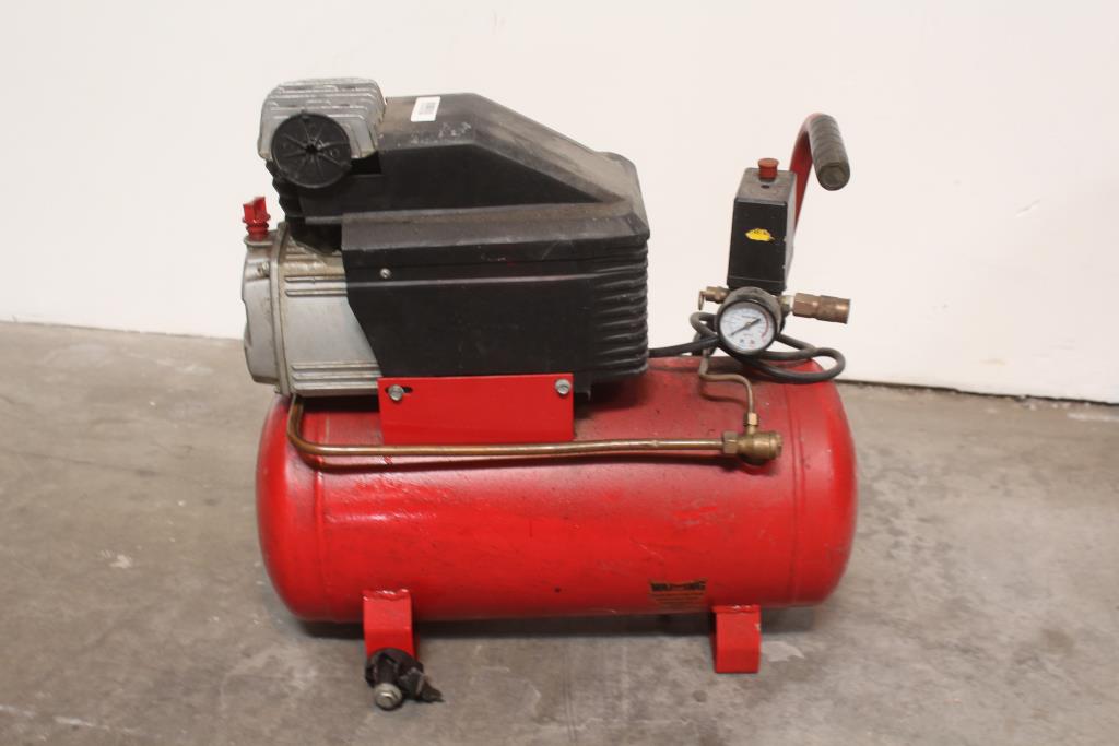 Red LT24 Air Compressor, Unknown Brand Property Room
