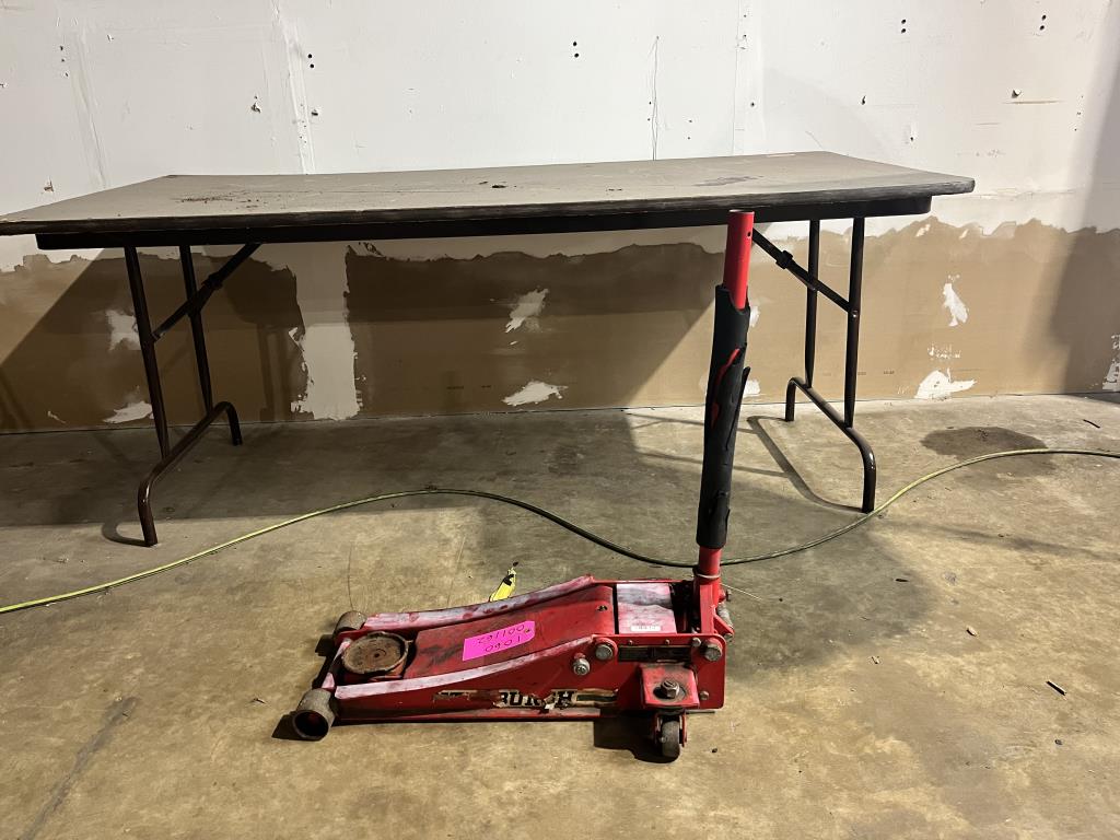 Red Pittsburg Floor Jack