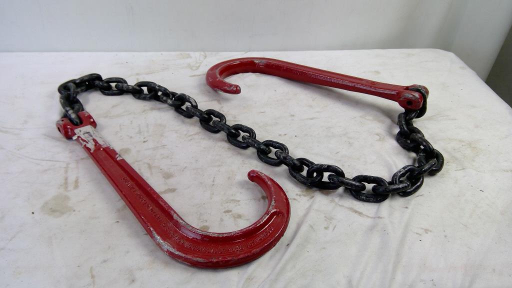 Red Tow Hooks, 2 Pieces