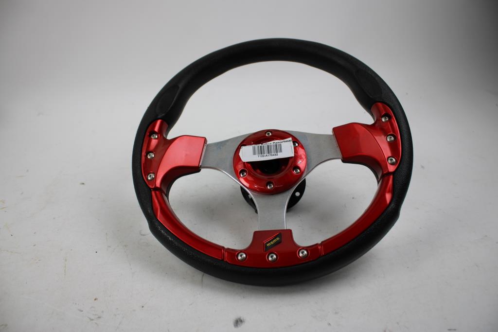 Red/Black Steering Wheel