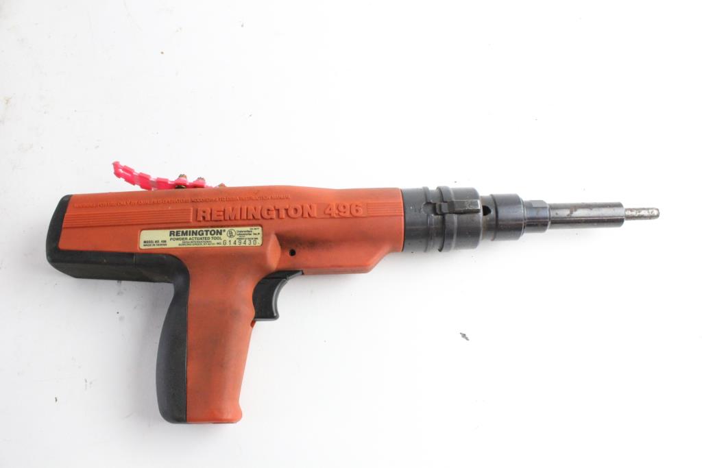 Remington Low Velocity Powder Actuated Tool Property Room