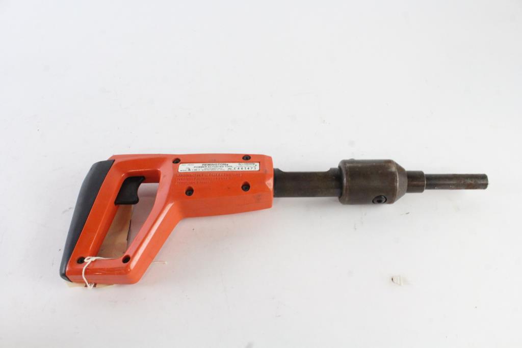 Remington Powder Actuated Tool Property Room