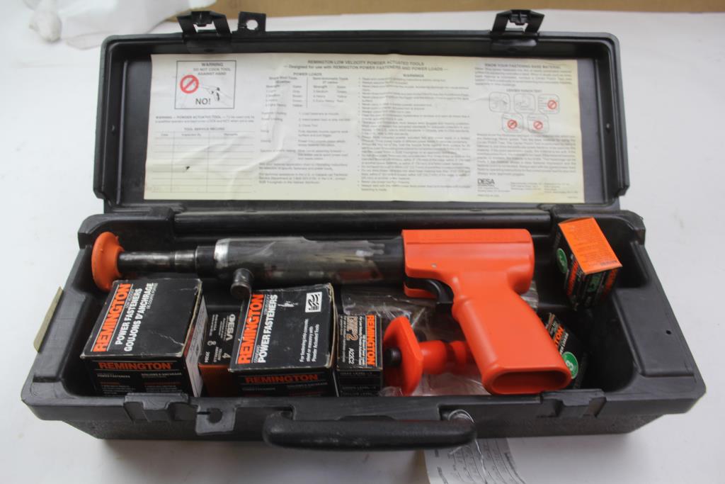 Remington Powder Actuated Tool (Model 494) Property Room