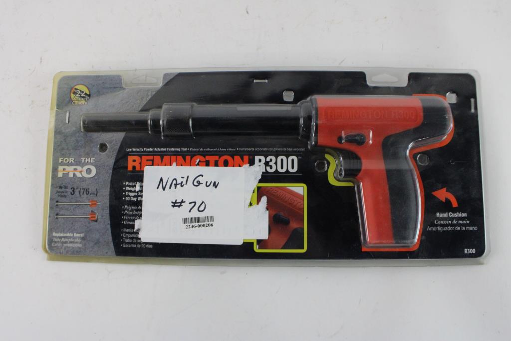 Remington R300 Low Velocity Powder Actuated Fastening Tool Property Room