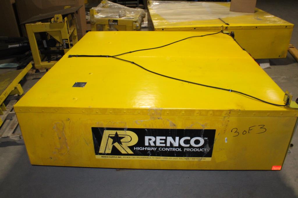 Renco Highway Control Products Crash Attenuator And More, 5 Pieces