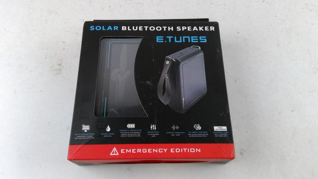 Renofy Solar  Bluetooth Speaker
