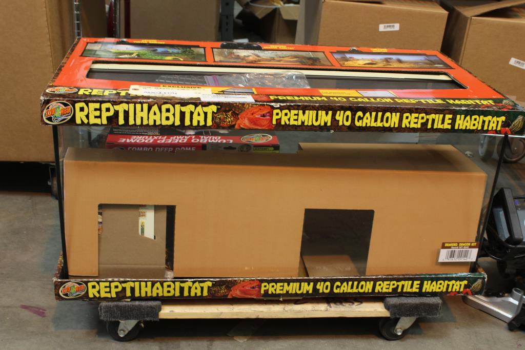 Reptihabitat 40 Gal Beard Dragon Starter Kit With Tank Property Room
