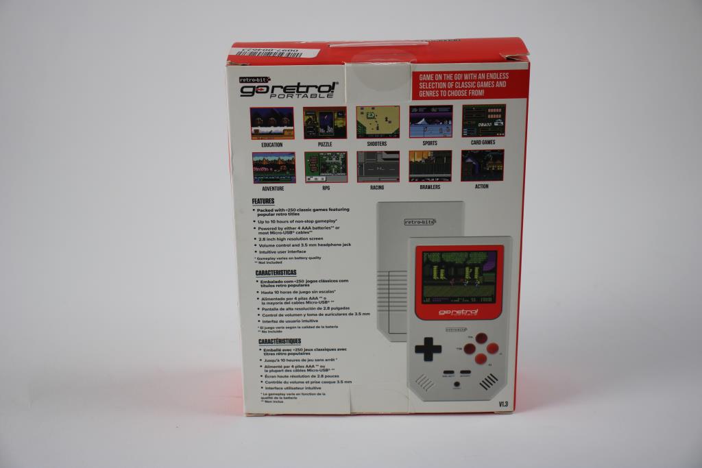 Retrobit Go Retro! Portable Game Property Room