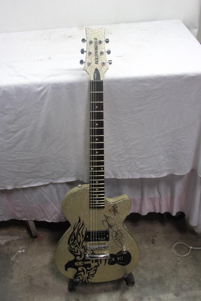 Rick Springfield Electric Guitar