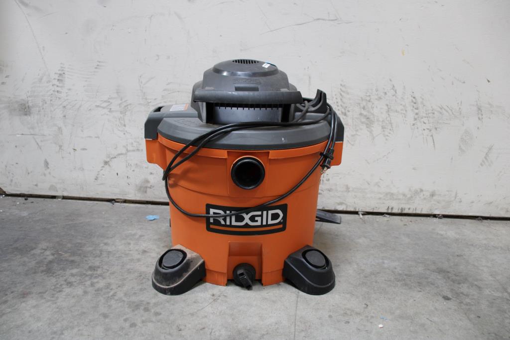 Ridgid 12 Gal Shop Vac Property Room