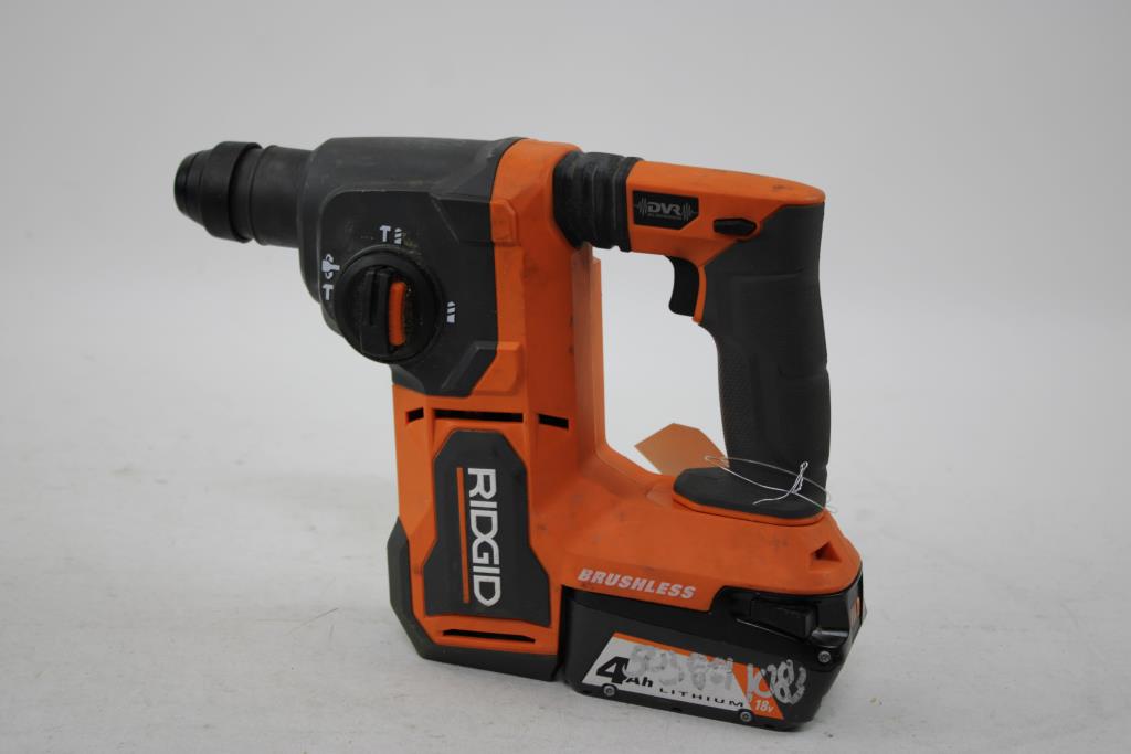 Ridgid 18V Brushless Cordless Rotary Hammer