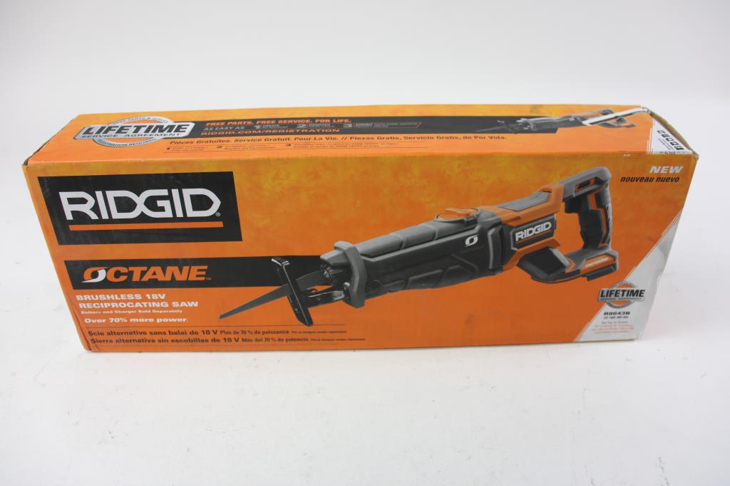 Ridgid 18v Reciprocating Saw Property Room