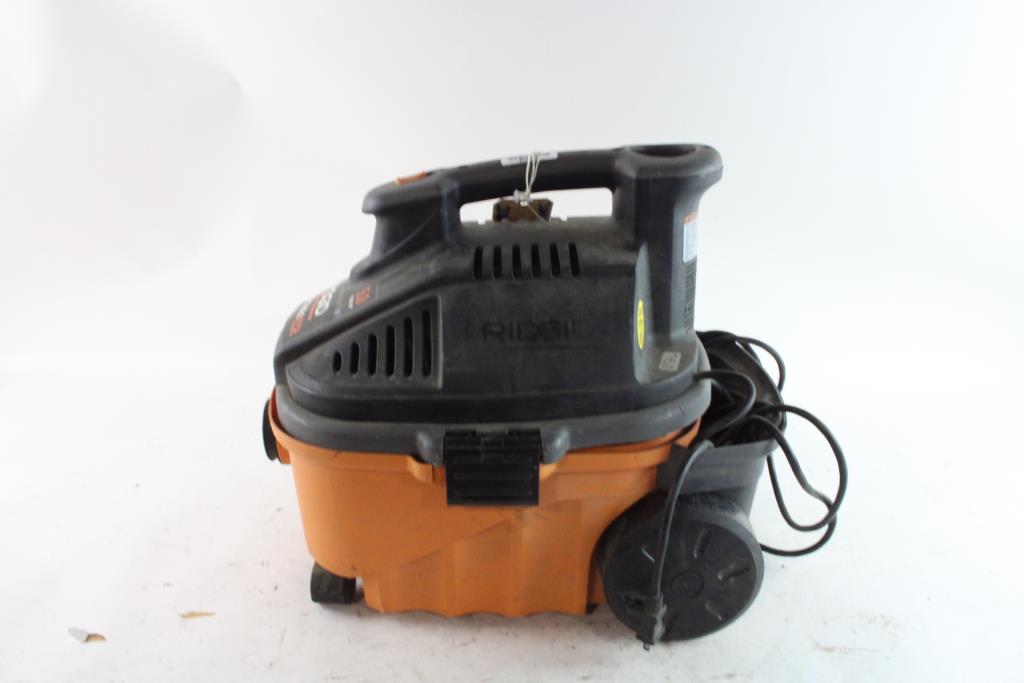 Ridgid 4 Gallon Portable Vac Property Room