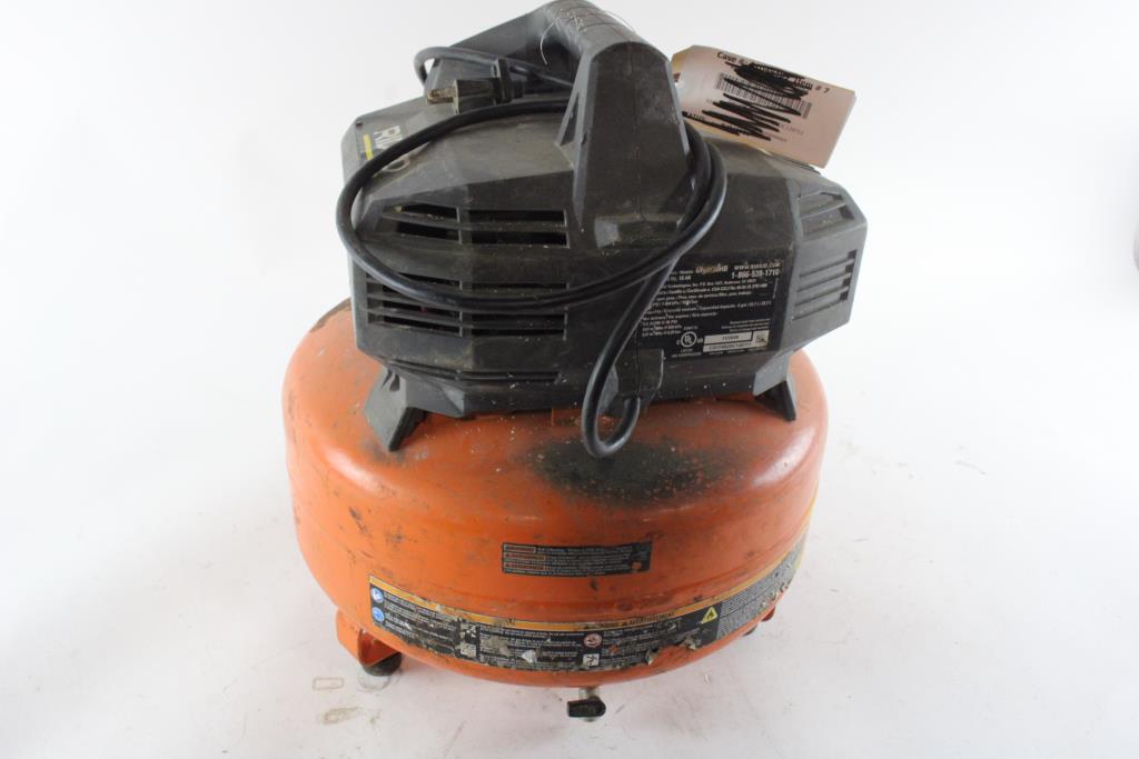 Ridgid Air Compressor Property Room