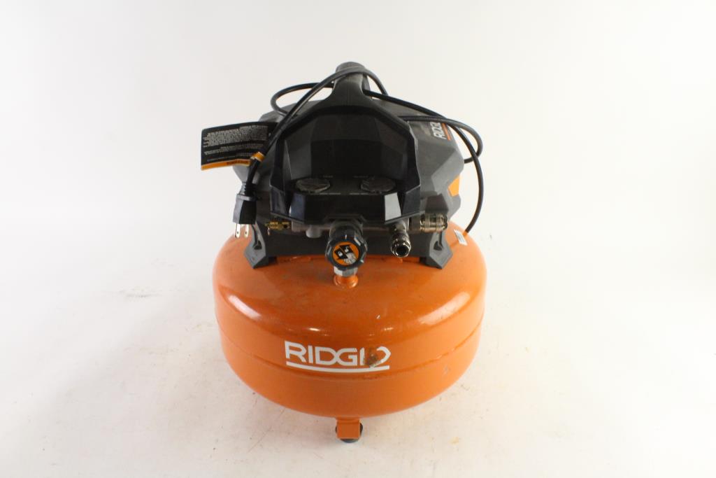 Ridgid Air Compressor Property Room