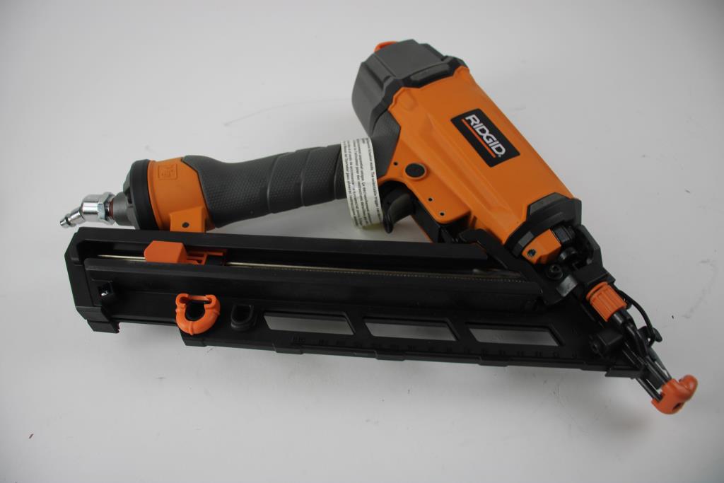 Ridgid Angle Finish Nailer Gun Property Room