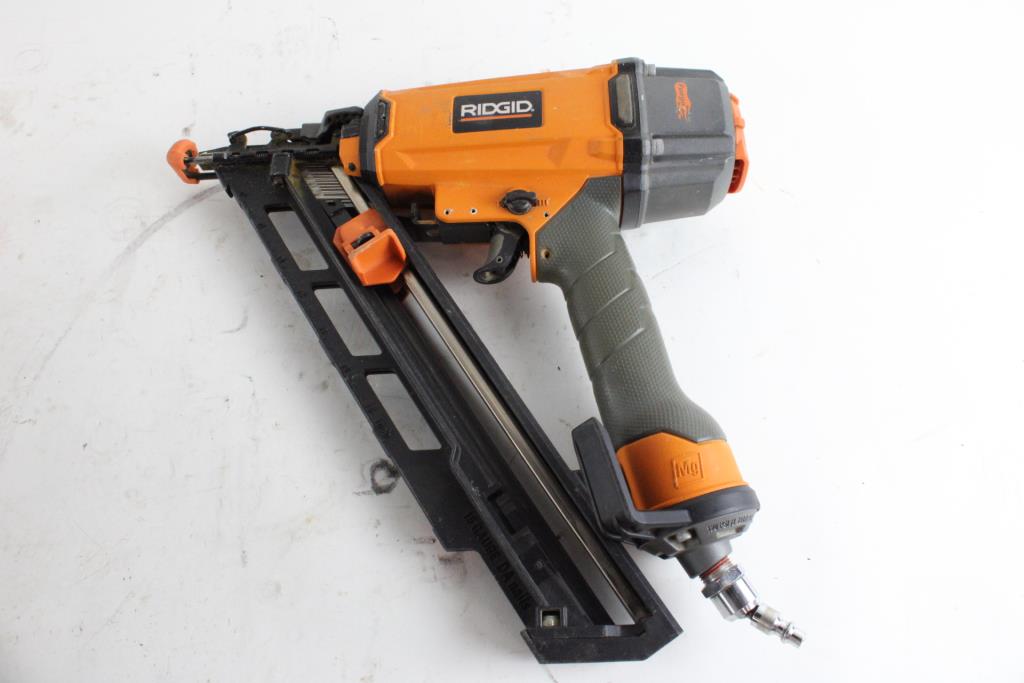 Ridgid Angle Pneumatic Finish Nailer Property Room