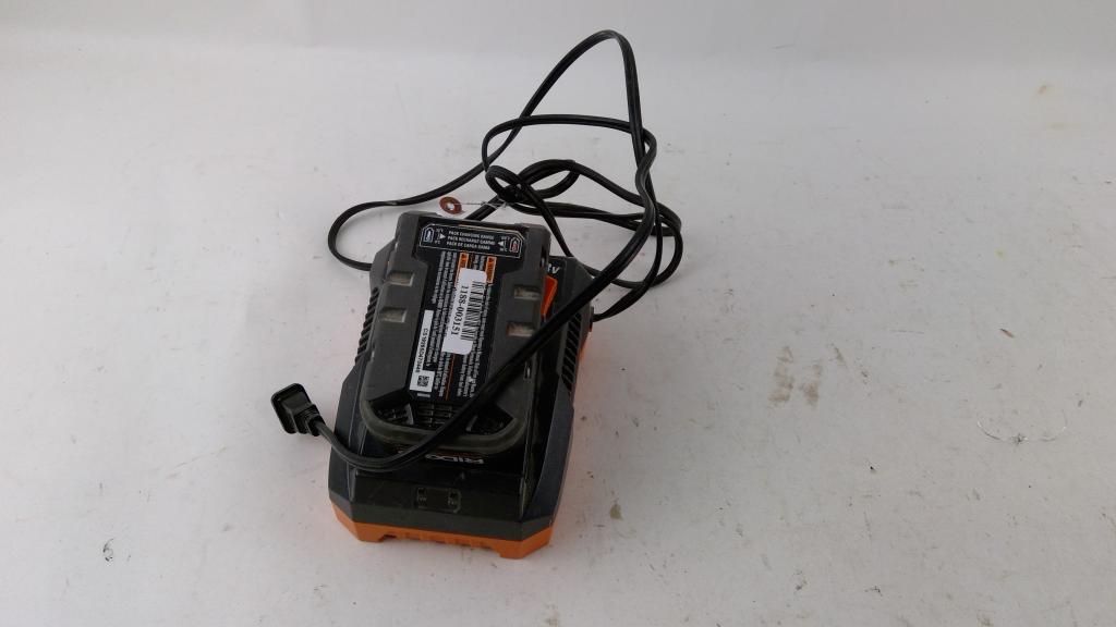 Ridgid Battery Charger W/ Battery