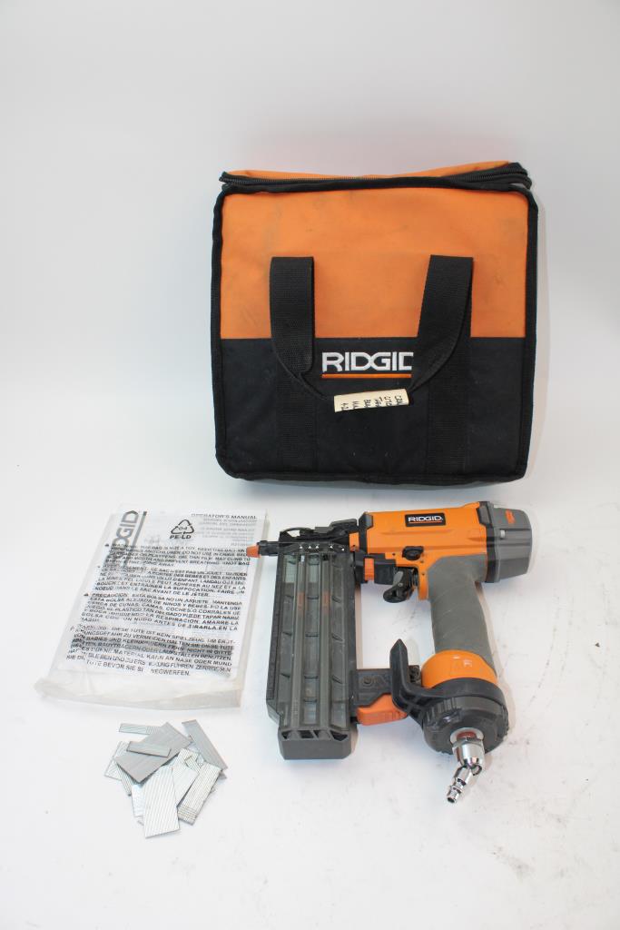 Ridgid Brad Nailer Property Room