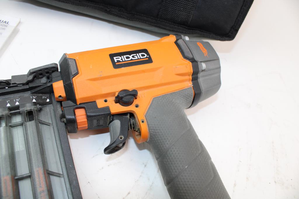Ridgid Brad Nailer Property Room