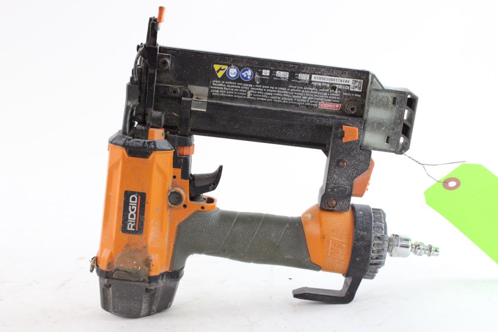 Ridgid Brad Nailer Property Room
