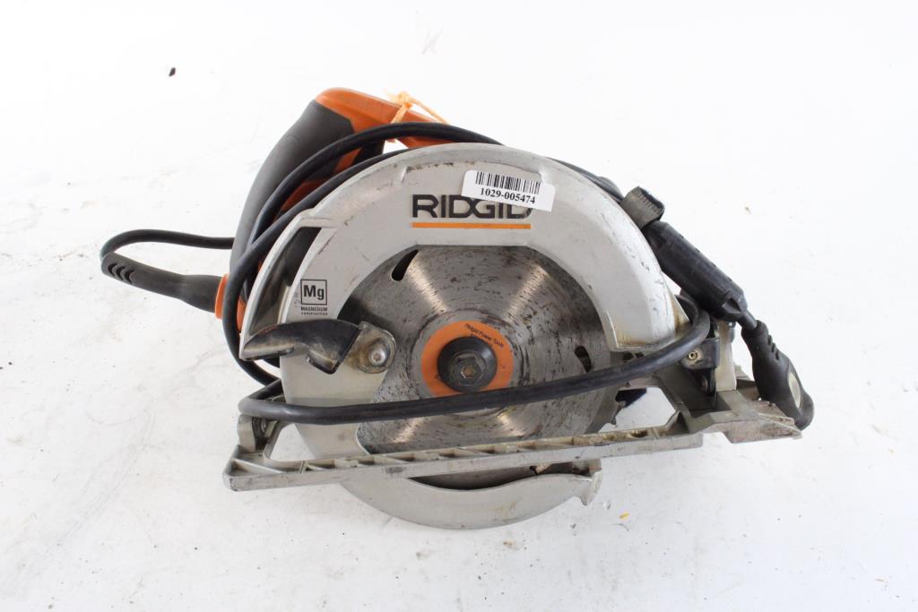 Ridgid Circular Saw Property Room