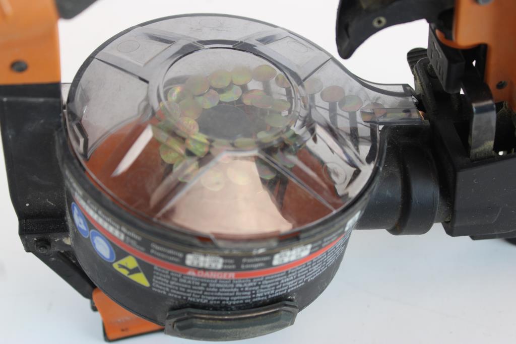 Ridgid Coil Roofing Nailer 175RNE Property Room