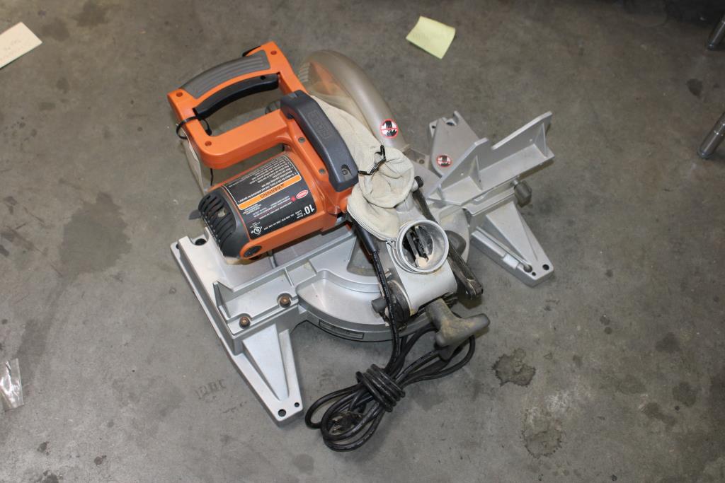 Ridgid Compound Miter Saw With Laser MS1065LZA Property Room