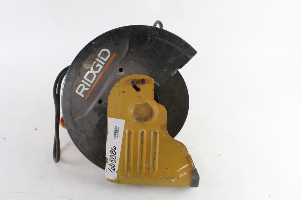 Ridgid Concrete Saw Property Room