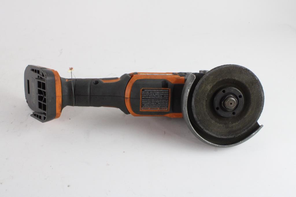 Ridgid Cordless 4 1/2" Angle Grinder Property Room