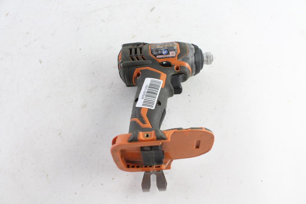 Ridgid Cordless Impact Drill Property Room