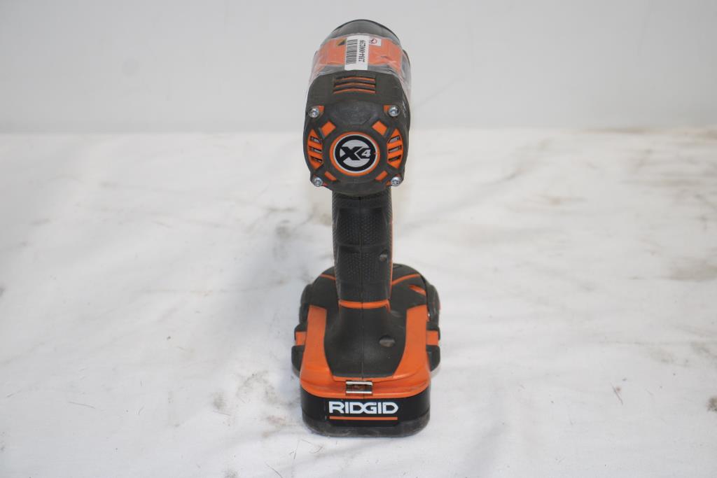 RIDGID 18V Cordless 1/4 In. Impact Driver (Tool Only) R860021B - The