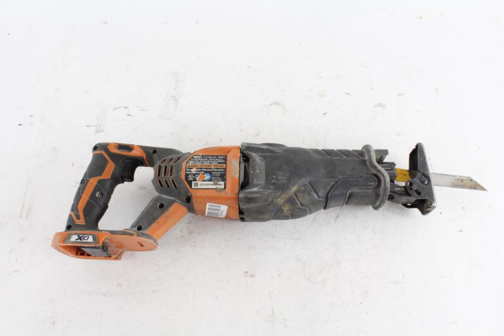 Ridgid Cordless Reciprocating Saw Property Room
