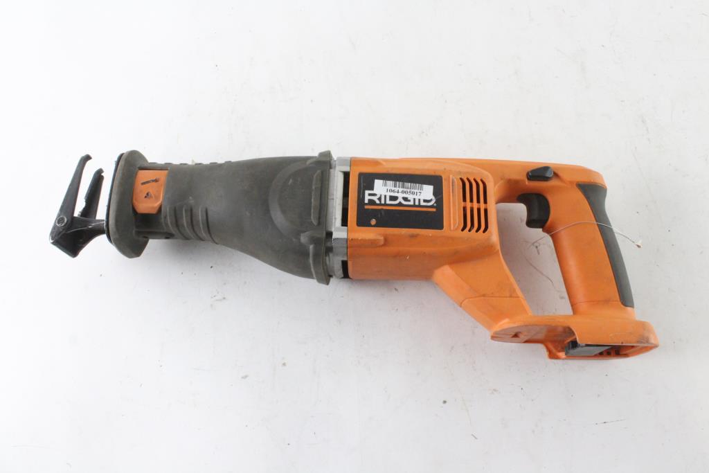 Ridgid Cordless Reciprocating Saw Property Room