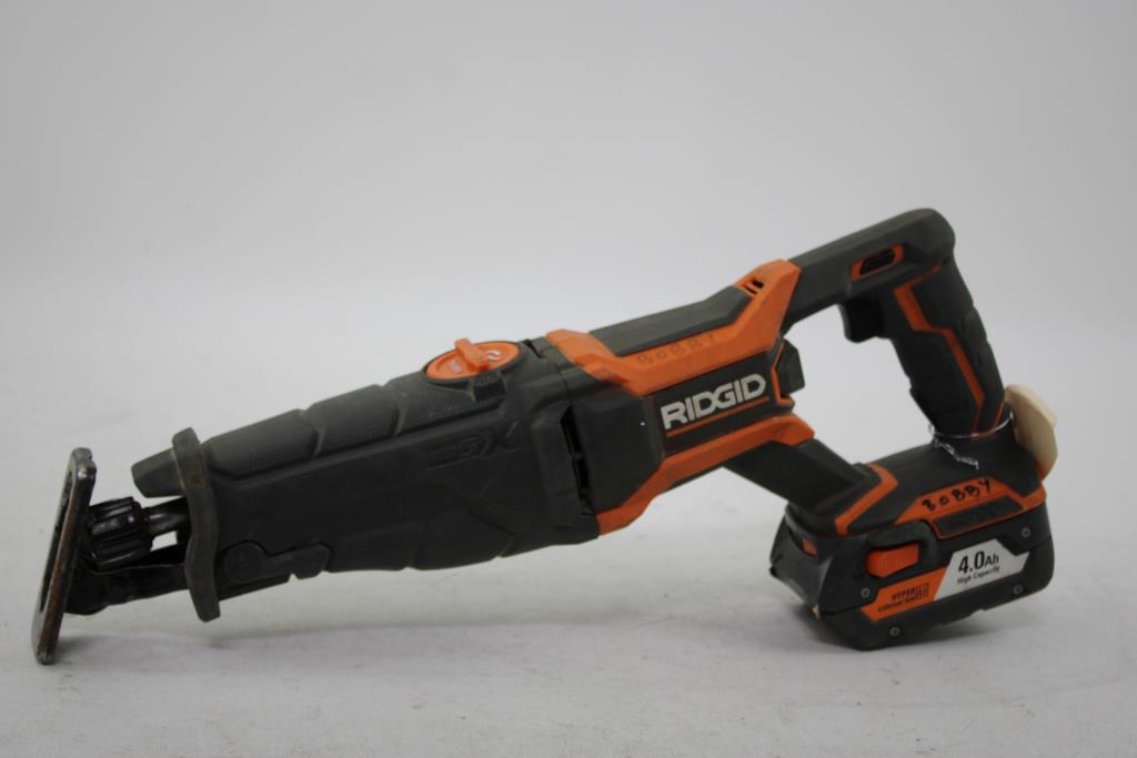 RIDGID Cordless Reciprocating Saw