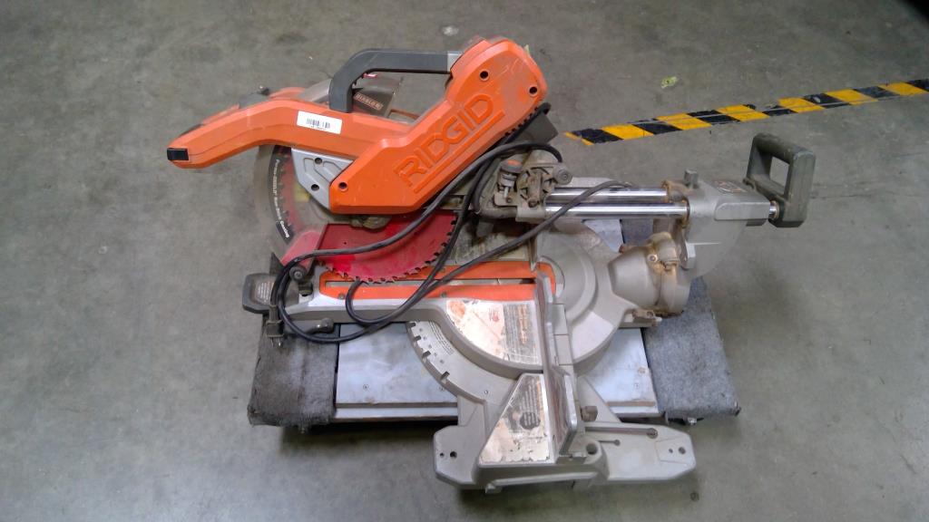 Ridgid Dual-bevel Sliding Miter Saw