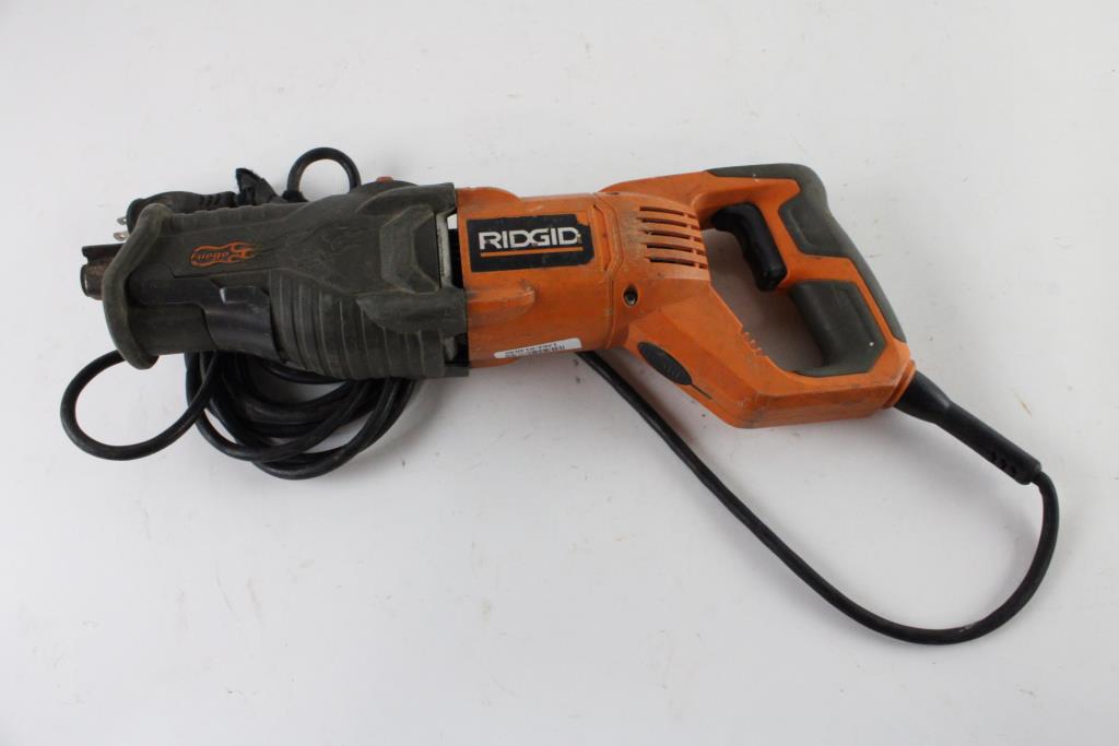 Ridgid Fuego 10amp Orbital Reciprocating Saw Property Room