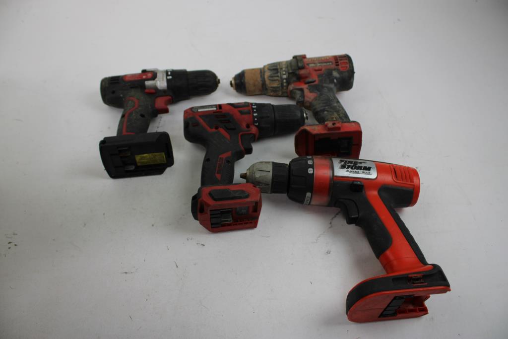 Ridgid, Hyper Tough, Skil, Bauer, Power Tool Bulk Lot, 7 Pieces
