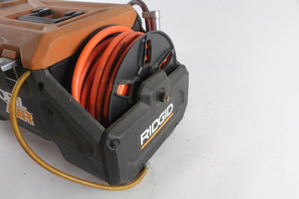 Ridgid Mobil Air Case, With Air Hose Property Room