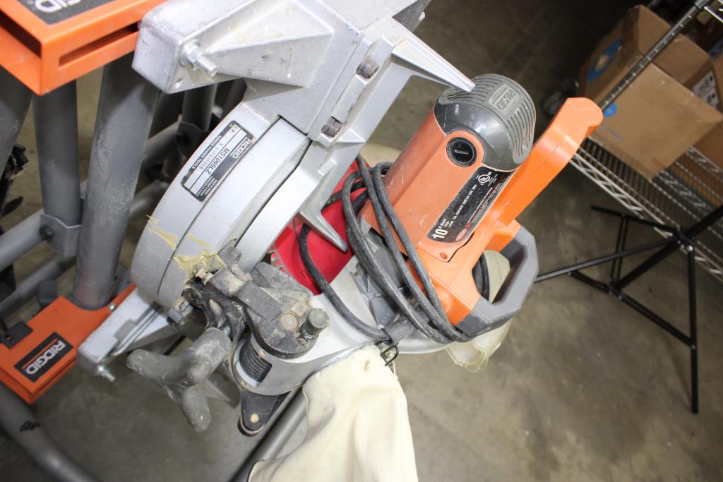 Ridgid MS1065LZ 10" Dual Miter Saw Property Room