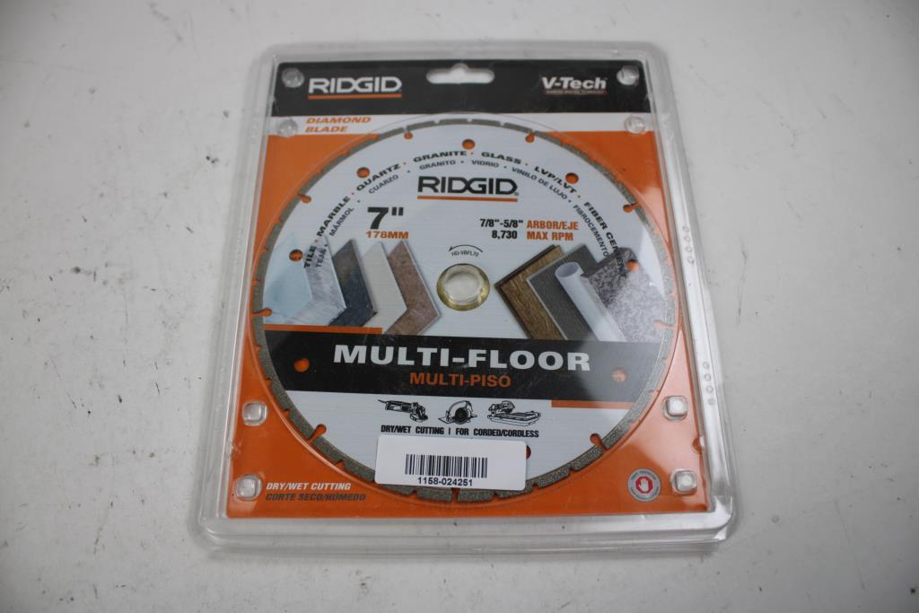 RIDGID Multi-Floor 7" Diamond Blade