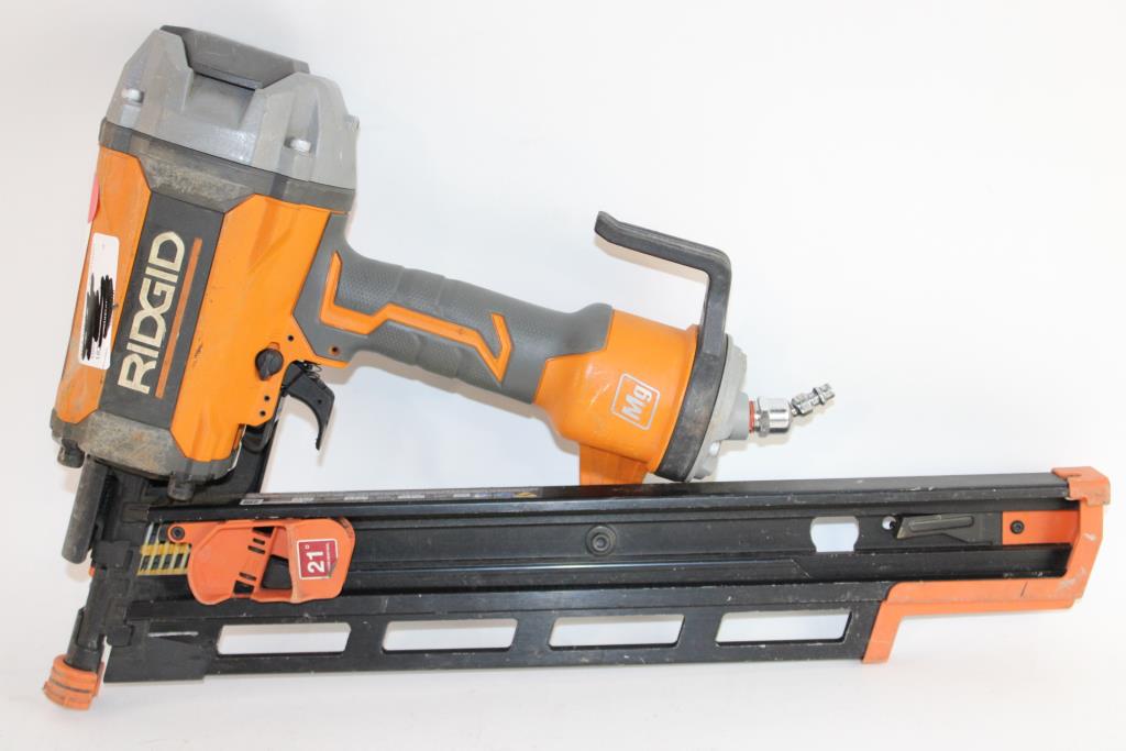 Ridgid Pneumatic Framing Nailer Property Room