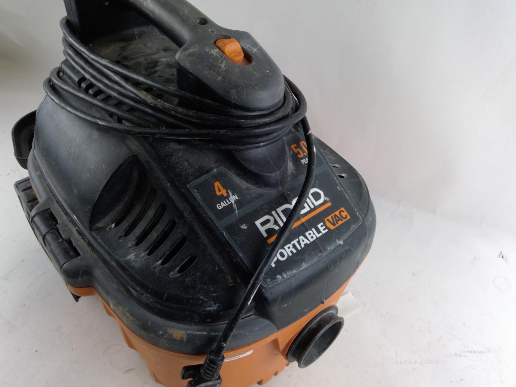 Ridgid Portable Vacuum