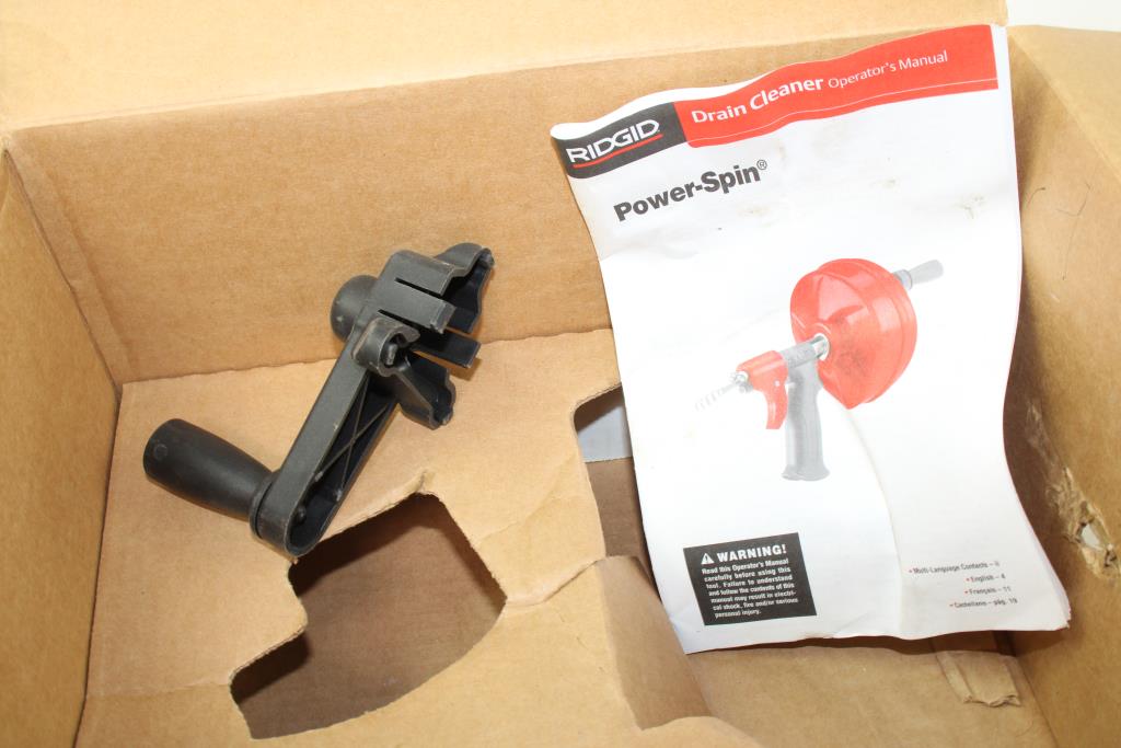 Ridgid Powerspin Property Room