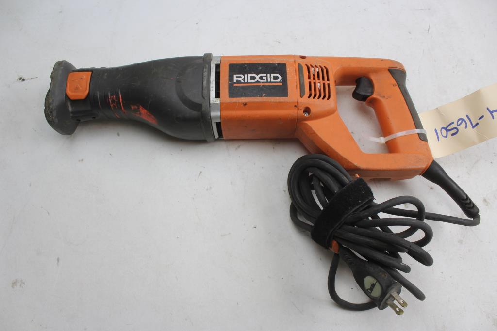 Ridgid R3000 Reciprocating Saw Property Room