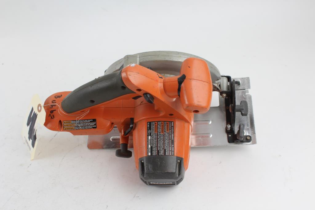 Ridgid R8452 Cordless Circular Saw Property Room