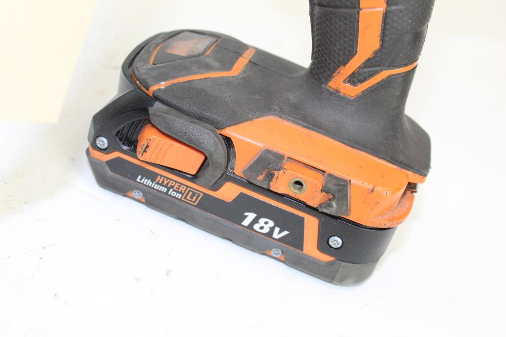 Ridgid R86034 Drill Property Room